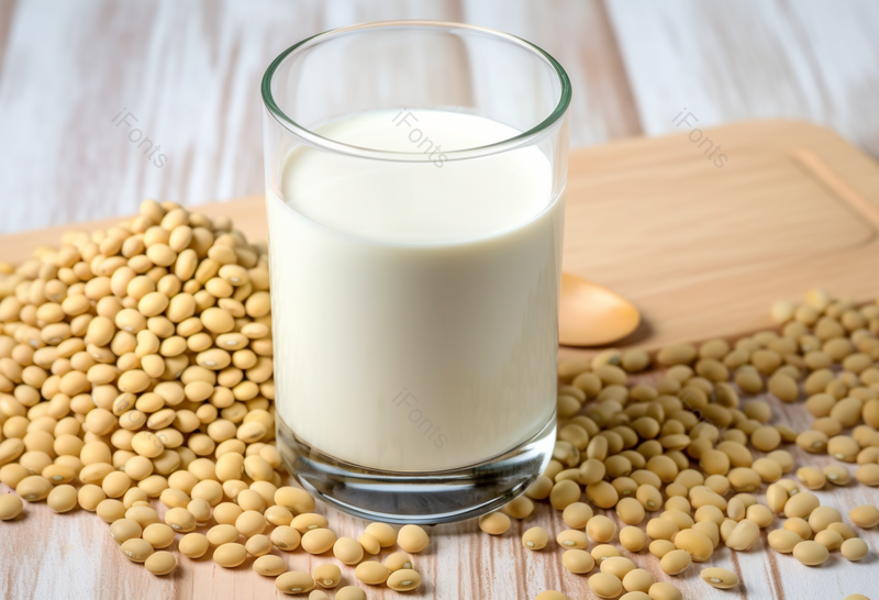豆浆与黄豆高清食物特写摄影图,高清,摄影图,摄影图片,图片大全,摄影图免费下载